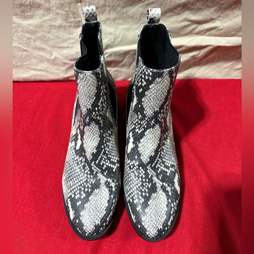 Steve Madden Snakeskin Ankle Boots